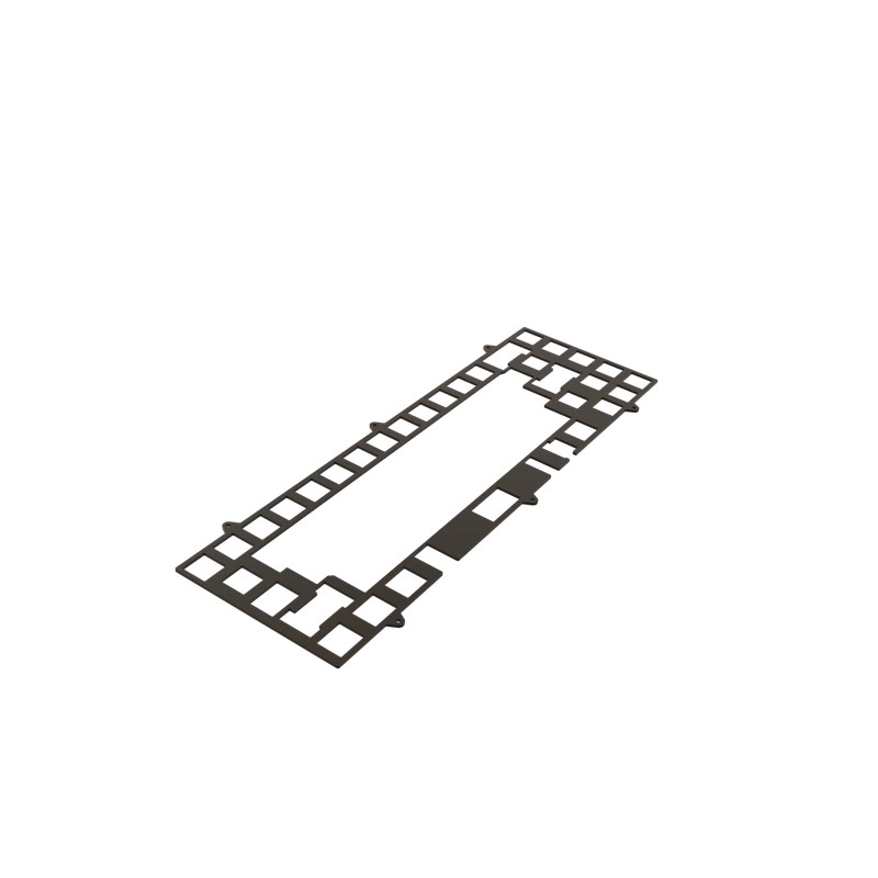 SixtyFive Plate (2021) - Variant:FR4 - Layout:ANSI Half
